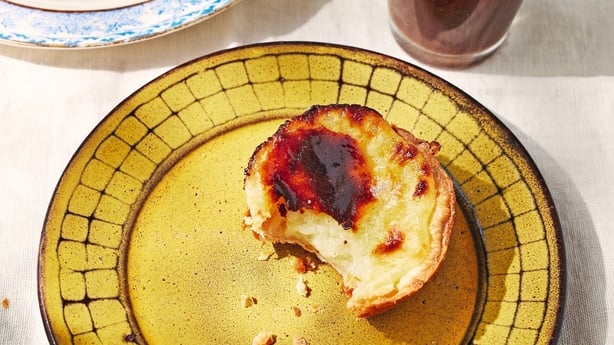 Pastel de nata-inspirerede kager