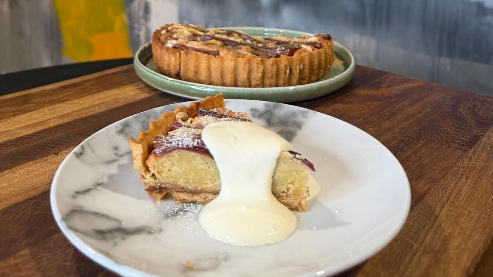 Kevin Dundons rabarber og ricotta galette